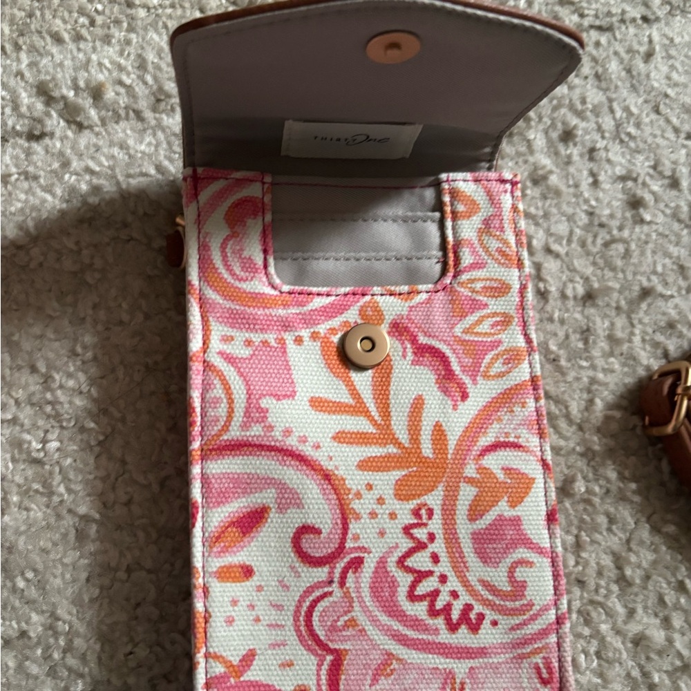 Thirty-One Pink and Orange Holster for Cell Phones